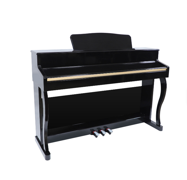E-808 Precio de fábrica directo de alta calidad Principiante Piano eléctrico digital 88 Teclas Electrico Key Keyboard Digital Black
