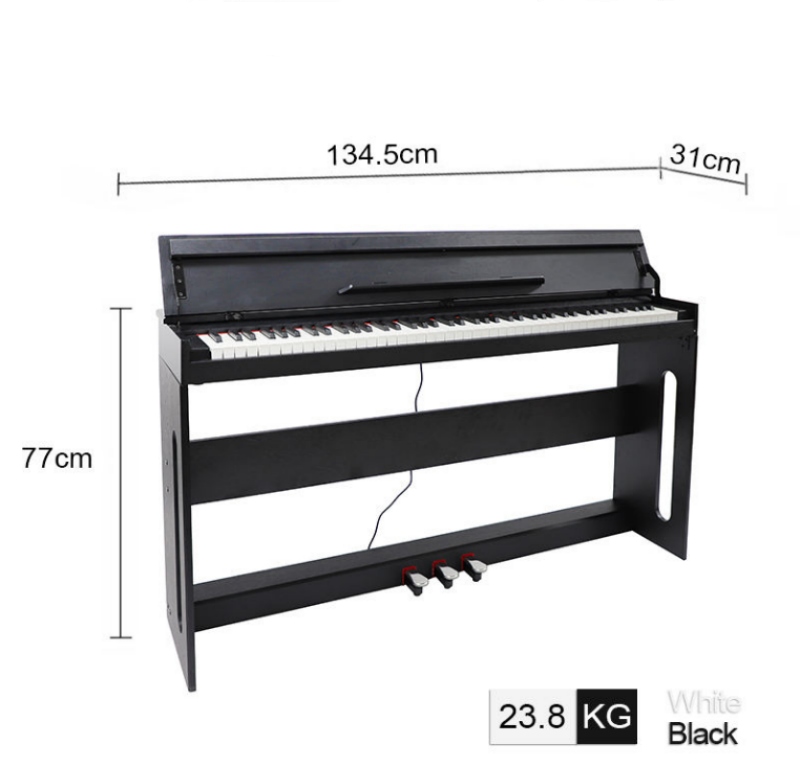 Zhuohong Electrical 88 Keys Digital Piano With Computer and App Function and Beautiful Appearance